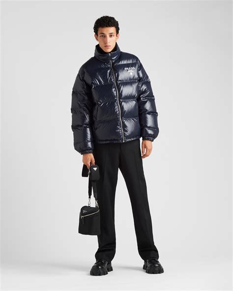 prada men's rain jacket|Prada down jacket sale.